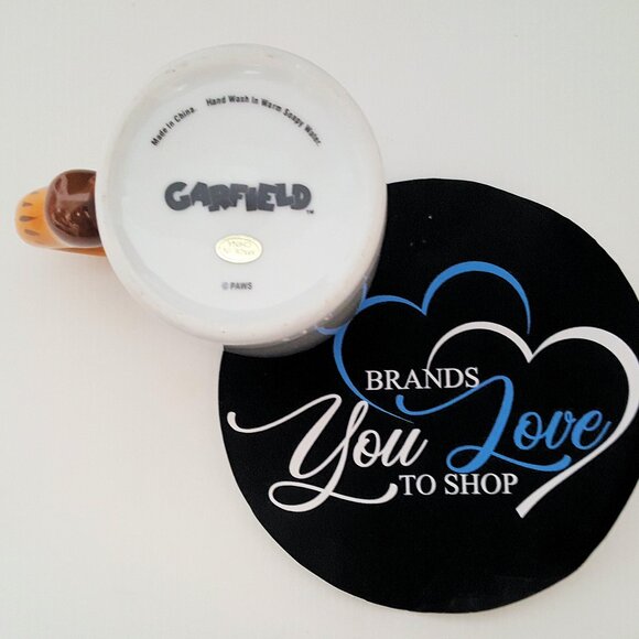 NEW Garfield Mug Warmer With 12 OZ Garfield Mug - Picture 7 of 13